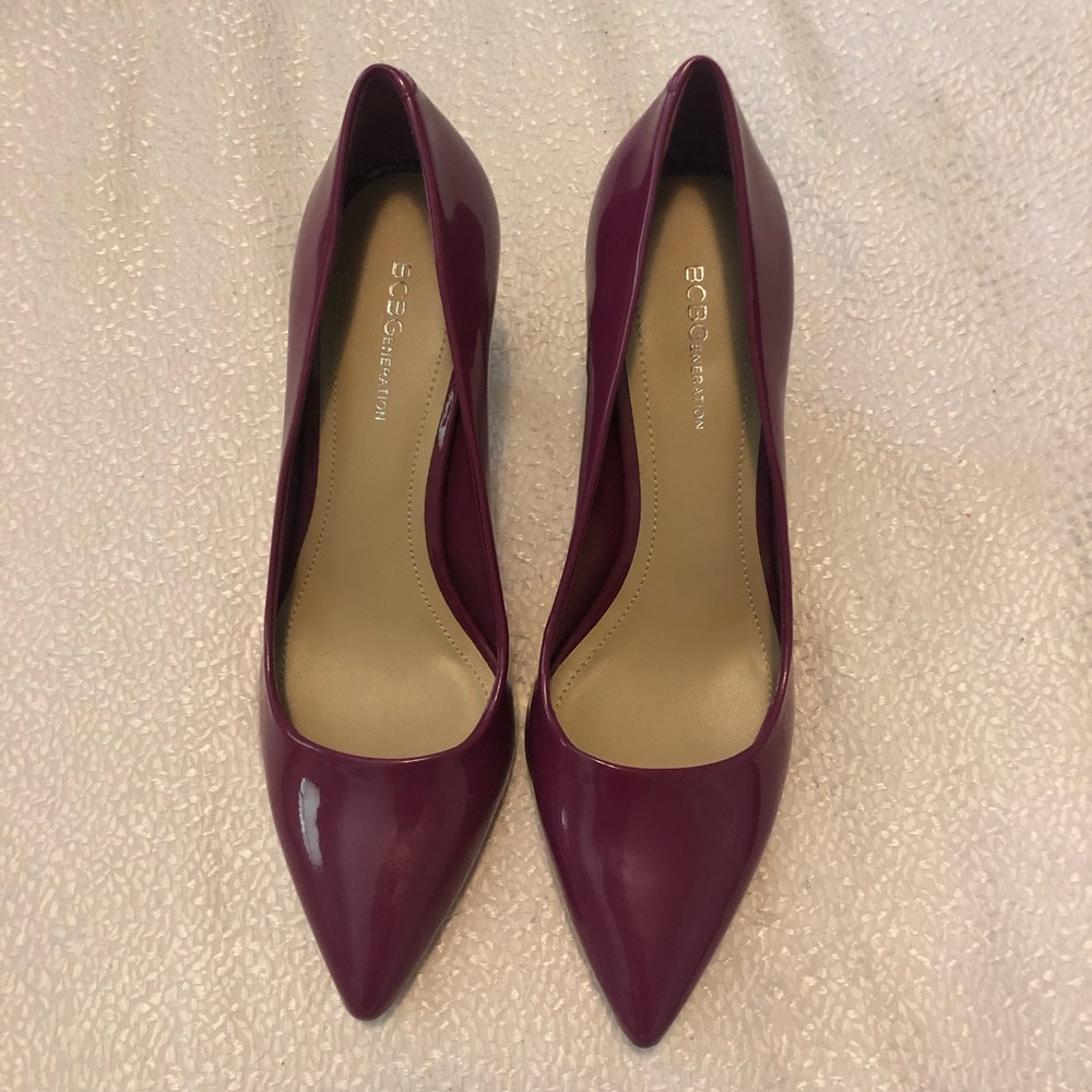 NWOT purple BCBGeneration pumps size 10 or 40